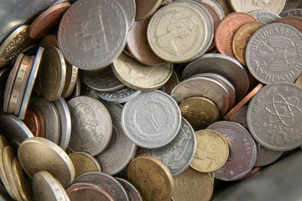 collection of foreign coins
